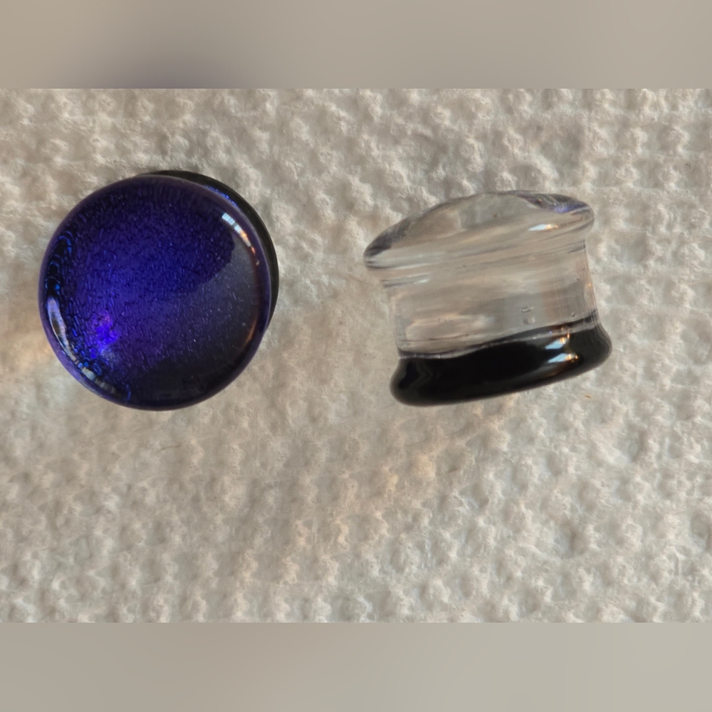 Glasswear Studios Dichroic Purple